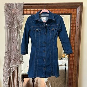 Denim dress